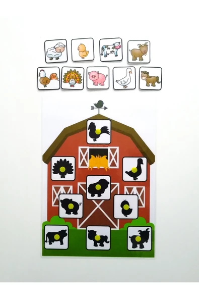 Eğitici Oyuncak Cırtlı Kitap Çocuk Etkinlik Oyun Aktivite ürün görseli 1