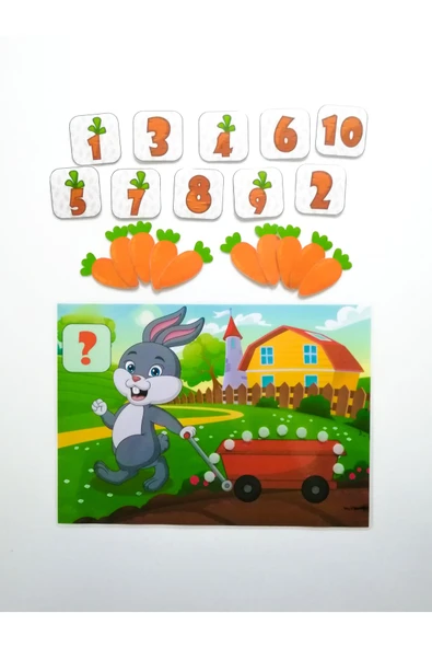 Eğitici Oyuncak Cırtlı Kitap Çocuk Etkinlik Oyun Aktivite ürün görseli 1