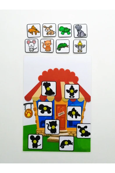 Eğitici Oyuncak Cırtlı Kitap Çocuk Etkinlik Oyun Aktivite ürün görseli 1