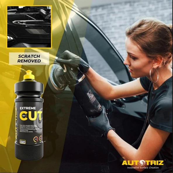 AUTOTRIZ Extreme Cut Cila Macunu 1L 801 - Resim 6