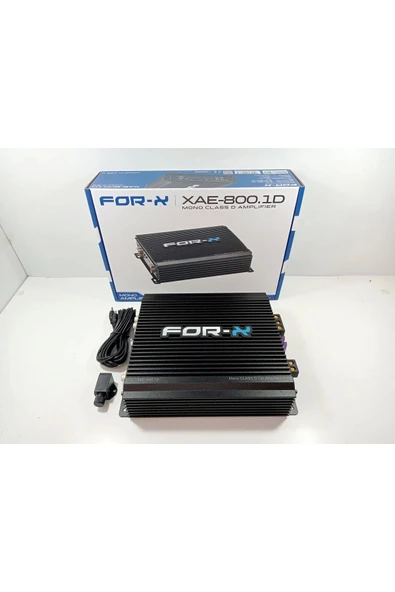 FORX5 Mono Amfi – Xae-800.1d Bass Anfisi – 800 Rms Bass Kontrollü Mono Anfi ürün görseli 1