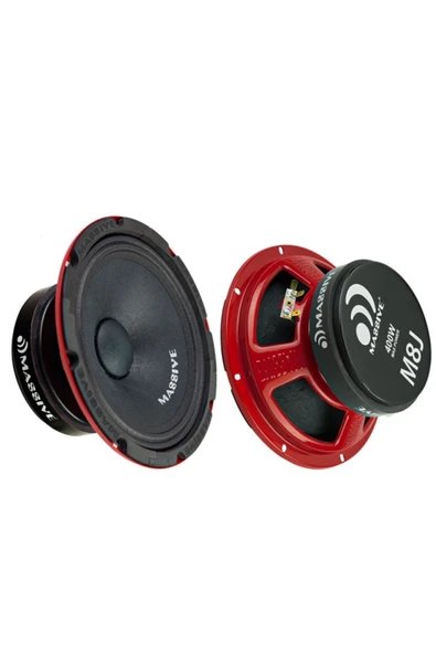 Masiva Ms-m8j 20 Cm Midrange Hoparlör 400 Wat Maximum Power 150 Wat Rms Power ürün görseli 1