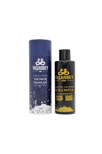 Yaşarbey Mardin Hatırası Yağmur Damlası Kolonyası 500 ml (HEDİYELİK KUTU) ürün görseli 1