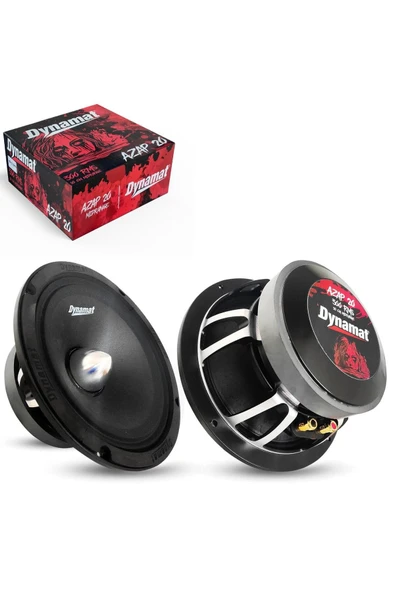 Dynamat Azap-20 Oto Midrange 20cm 300 Watt 2 Adet ürün görseli 1