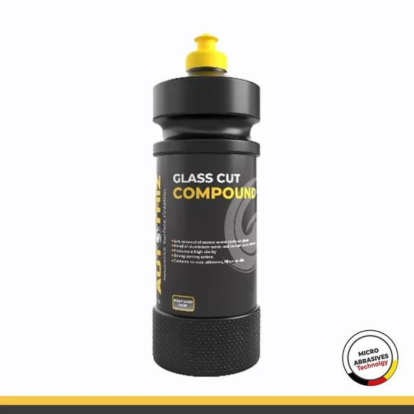 AUTOTRIZ Glass Cut Compound Cila 1L GC1 - Resim 2