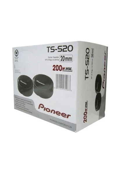 PİONEART Ts-s20 Dome Tweeter Oto Tiz Hoparlör ürün görseli 1