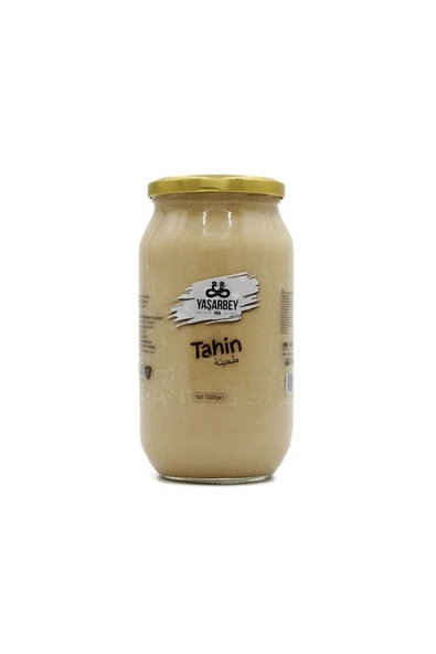 Yaşarbey %100 Yerli Susamlı  Doğal Tahin 1000 gr ürün görseli 1