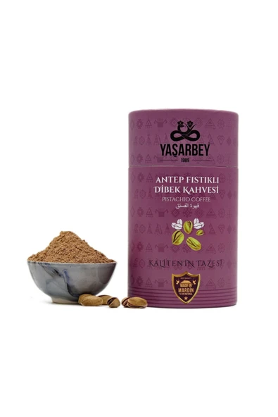 Yaşarbey Antep Fıstıklı Dibek Kahvesi 400 gr ürün görseli 1