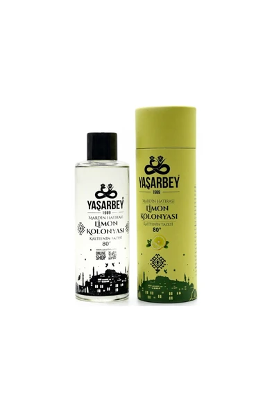 Yaşarbey MARDİN DOĞAL LİMON KOLONYASI 250 ML (HEDİYELİK KUTU) ürün görseli 1