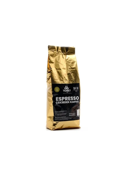 Yaşarbey Special Espresso Kahve 1000 gr (%100 ARABİCA KAVRULMUŞ ÇEKİRDEK KAHVE) ürün görseli 1