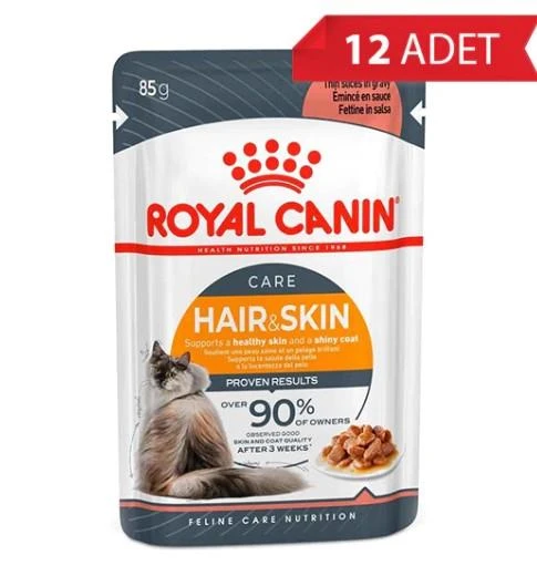 Royal Canin Intense Beauty Sos İçinde Yetişkin Kedi Konservesi 85gr (12 Adet) ürün görseli 1