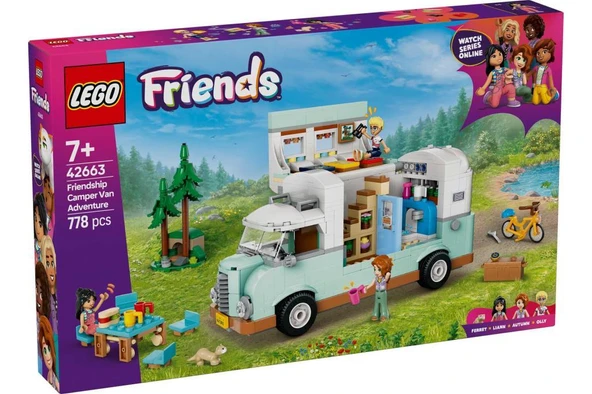LEGO Friends 42663 Friendship Camper Van Adventure ürün görseli 1