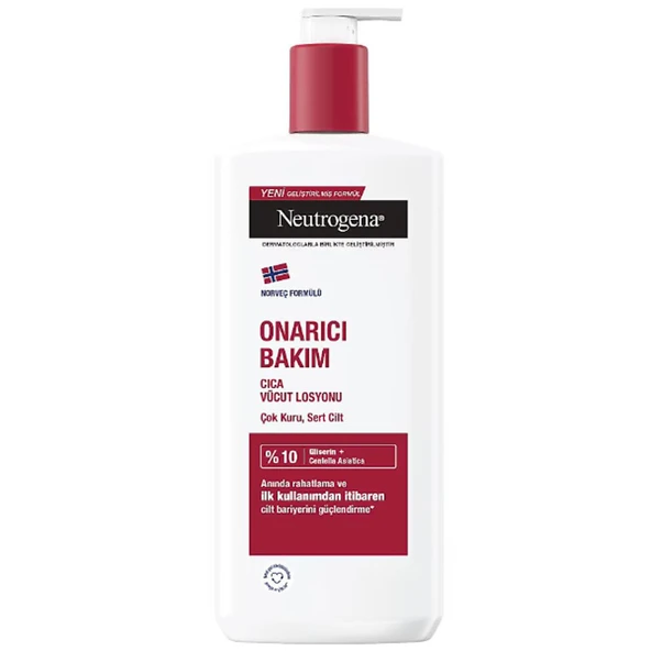 Neutrogena Cica Onarıcı Bakım Vücut Losyonu 400 ml ürün görseli 1