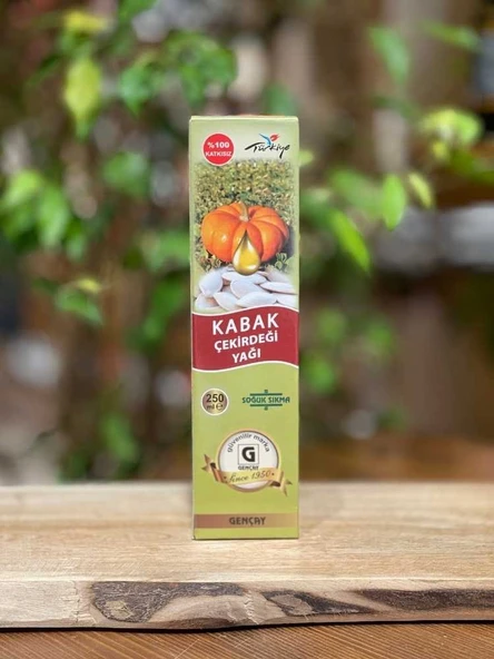 Gençay Kabak Çekirdeği Yağı 250 ml - Resim 2