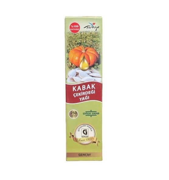 Gençay Kabak Çekirdeği Yağı 250 ml ürün görseli 1