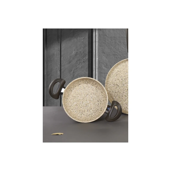 FALEZ CREAMY GRANİT 22 CM SAHAN - Resim 3