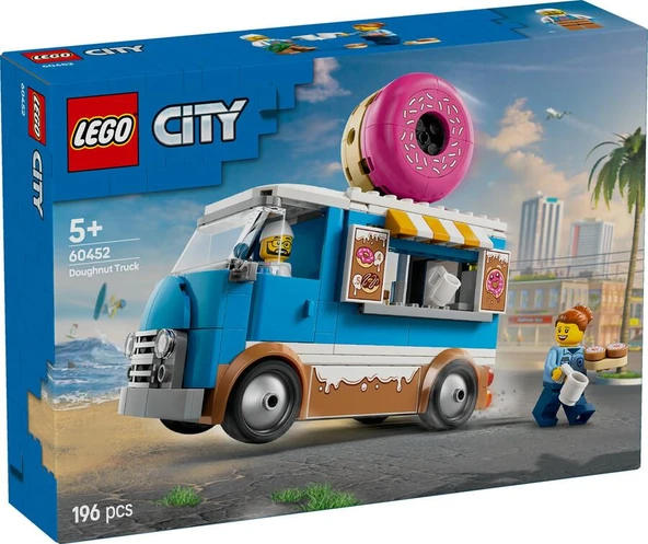 LEGO City 60452 Donut Truck ürün görseli 1