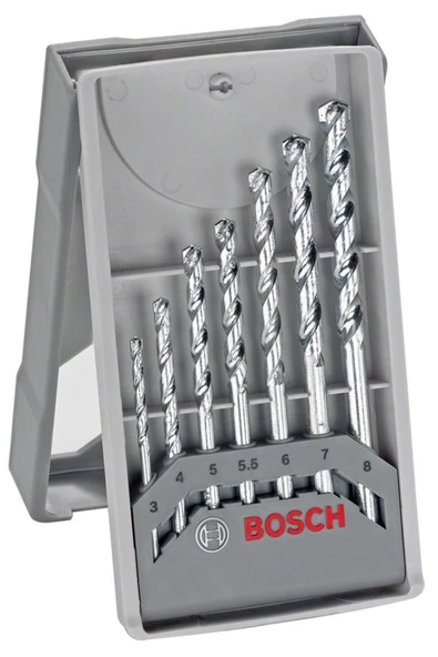 Bosch CYL-1 Taş Matkap Ucu Seti 7 Parça (035) ürün görseli 1