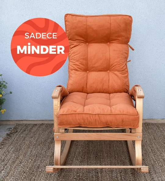 Reyo Sandalye Minderi, Sallanan Sandalye Minderi, Puf Minder, Baba Koltuğu Minderi (SADECE MİNDER) ürün görseli 1