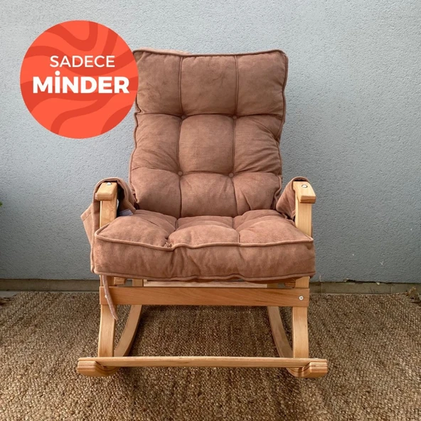 Reyo Sandalye Minderi, Sallanan Sandalye Minderi, Puf Minder, Baba Koltuğu Minderi (SADECE MİNDER) ürün görseli 1