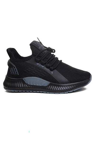 Celira Axs Siyah Triko Erkek Sneaker Spor Ayakkabı ürün görseli 1