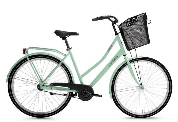 Bisan Handy C 28 Jant 52 CM Mint Yeşil Siyah Gri Şehir Bisikleti ürün görseli 1