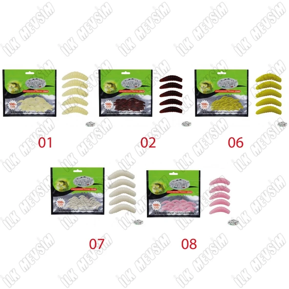Mutant 3515 Miracle Worm 2cm 0,4gr Silikon Yem - Resim 2