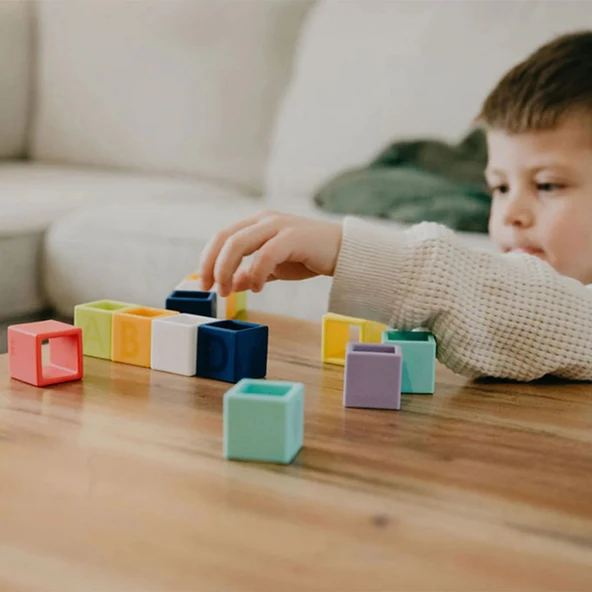 Bblüv Blöx Eğitici Silikon Puzzle  3+ Yaş - Resim 10