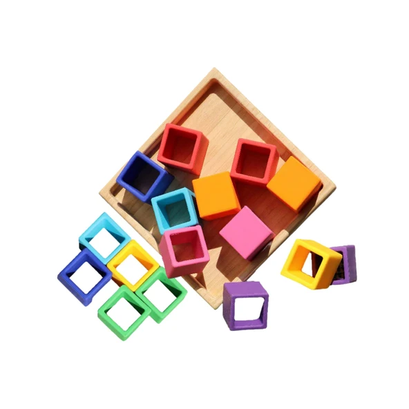 Bblüv Blöx Eğitici Silikon Puzzle  3+ Yaş - Resim 8