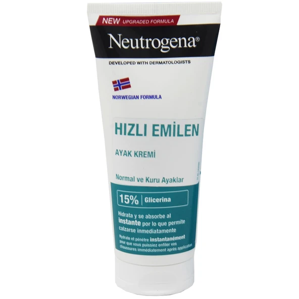Neutrogena Norveç Formülü Hızlı Emilen Ayak Kremi 100 ml ürün görseli 1