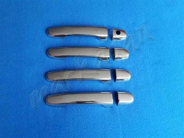 Daihatsu Sirion Krom Kapı Kolu 2004-2010 4 Kapı Paslanmaz Çelik ürün görseli 1