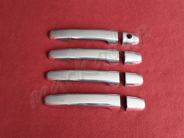 DB Chrome Toyota Auris Kapı Kolu Nikelajı 2006-2012 4 Kapı P.Çelik ürün görseli 1