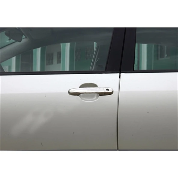 Markadan Toyota Prius Krom Kapı Kolu 2005-2010 4 Kapı Paslanmaz Çelik - Resim 3
