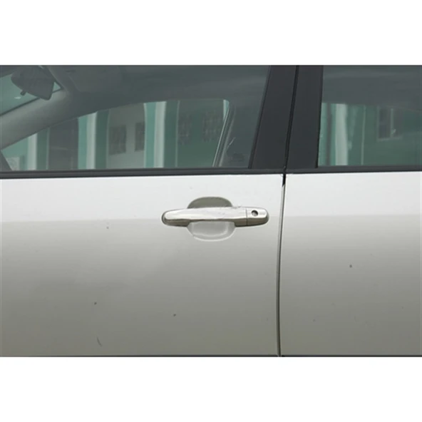 Daihatsu Sirion Krom Kapı Kolu 2004-2010 4 Kapı Paslanmaz Çelik - Resim 3