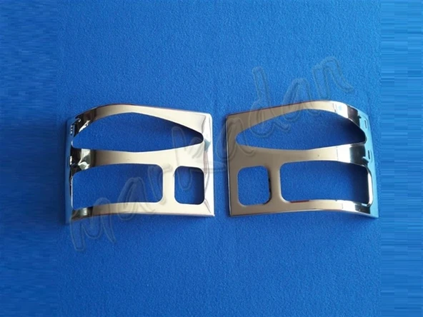 VW T4 Caravelle Krom Stop Çerçevesi 1995-2003 2 Parça Paslanmaz Çelik ürün görseli 1