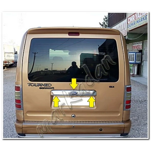 DB Chrome Ford Connect Krom Bagaj Çıtası 2002-2008 P.Çelik ürün görseli 1