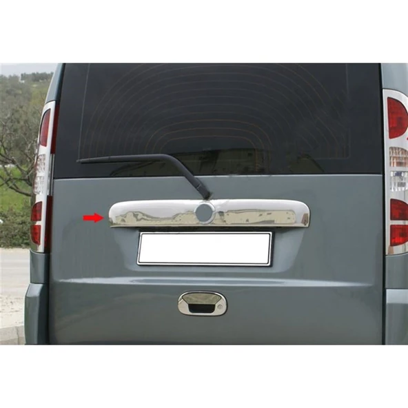 WOC Chrome Fiat Doblo Krom Bagaj Çıtası 2006-2012 Paslanmaz Çelik ürün görseli 1