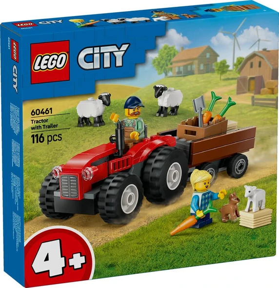 LEGO City 60461 Tractor with Trailer ürün görseli 1