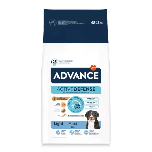 Advance Light Maxi Büyük Irk Köpekler İçin Light Mama 12 Kg ürün görseli 1