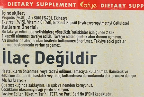 Afye Pronezya (60 kapsül) - Resim 3