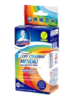 Highgenic Leke Çıkarma Mendili 10LU ürün görseli 1
