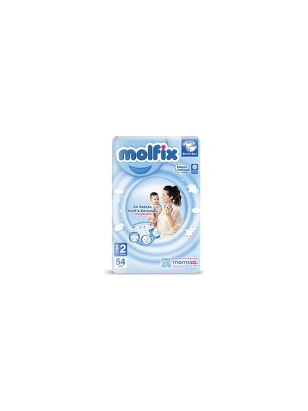 Molfix 2 Numara Mini 54 Adet Bebek Bezi ürün görseli 1