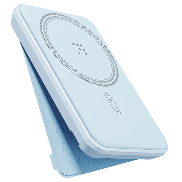 Voltme Mavi MagPak 5000mAh Magsafe Kablosuz Powerbank- 22.5W ürün görseli 1