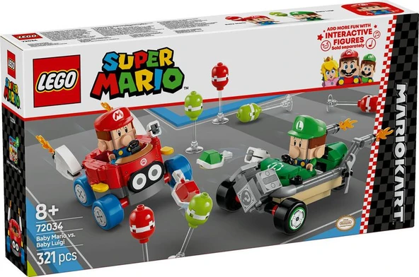 LEGO Super Mario 72034 Baby Mario vs. Baby Luigi ürün görseli 1