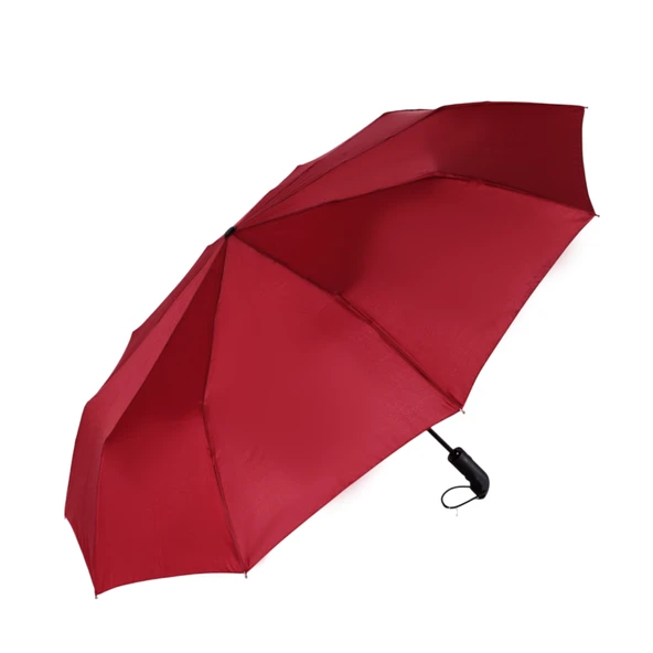 Biggdesign Moods Up Premium Bordo Otomatik Şemsiye, Rüzgara Dayanıklı, Hızlı Kuruyan, Hafif, Kılıflı ürün görseli 1