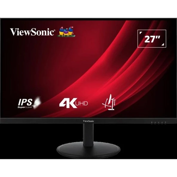 VIEWSONIC 27" IPS VG2708-4K 4MS 60HZ PIVOT KURUMSAL MONİTÖR 3840X2160 ürün görseli 1