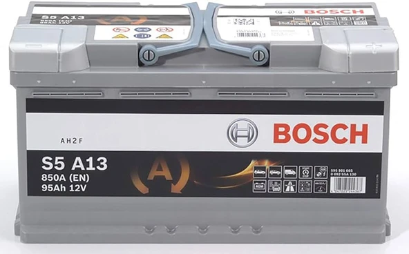 BOSCH 12V 95 AH AMPER AGM START&STOP AKÜ ürün görseli 1