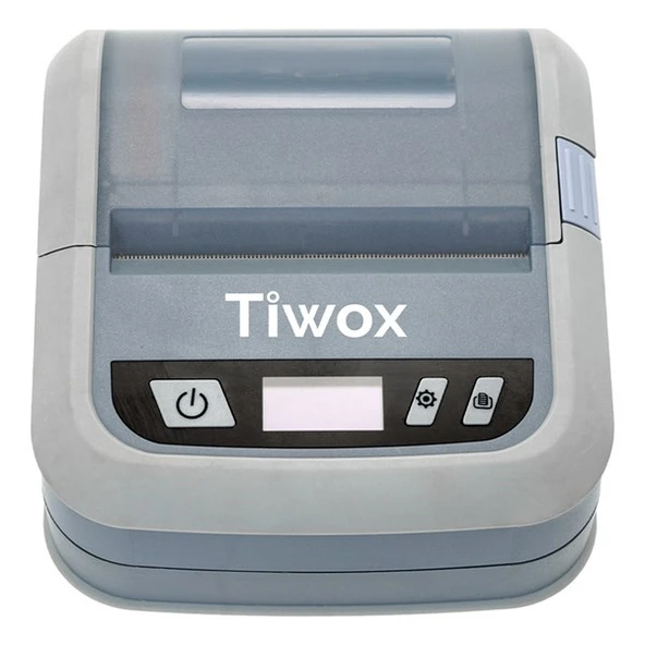 TIWOX 203dpi BT-5050 Direkt Termal USB Bluetooth Mobil Barkod Yazıcı ürün görseli 1