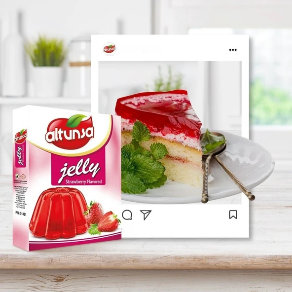 Altunsa Çilek Aromalı Jel 85 G ürün görseli 1