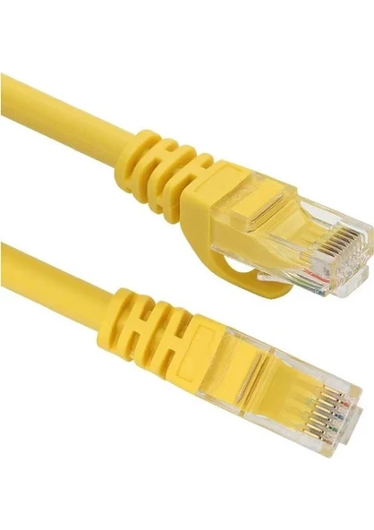 NP611B-Y-2.0 Cat6 2.0MT Sarı Utp Patch Kablo ürün görseli 1